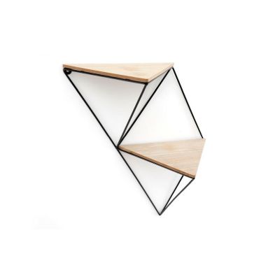 Product photograph of Contemporary Shelving Unit Neutral 2 Shelves from QD stores