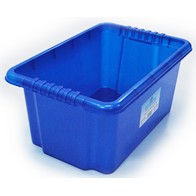 See more information about the Plastic Storage Box 13 Litres - Blue by TML