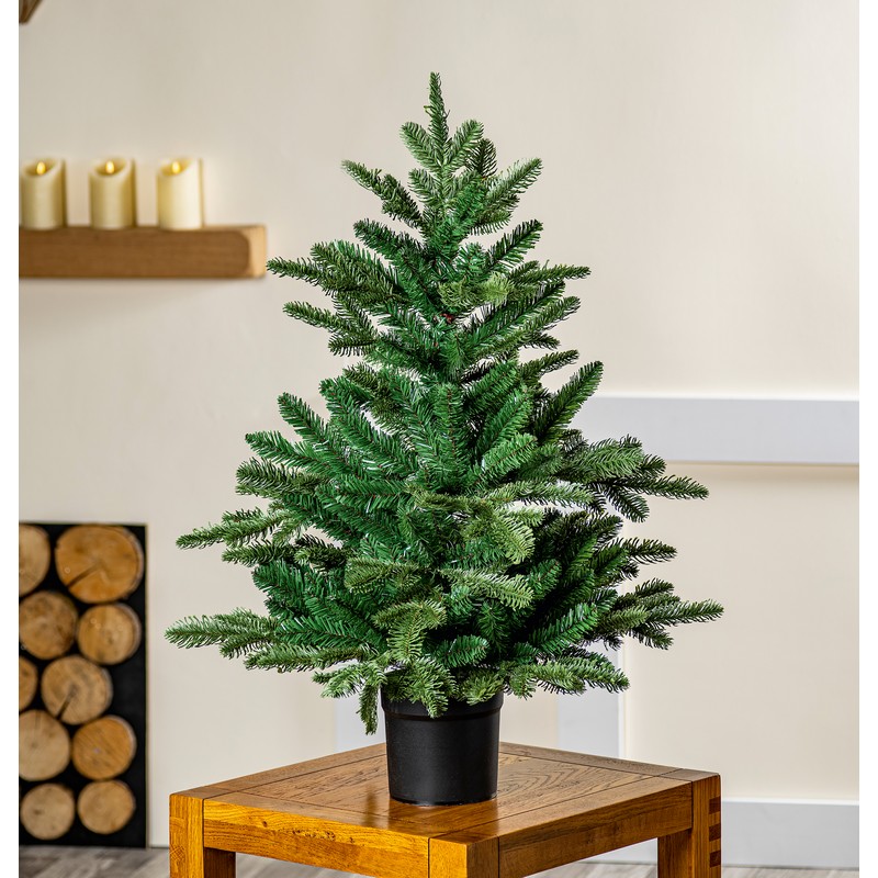 3ft Nordman Fir Christmas Tree Artificial - Ornament