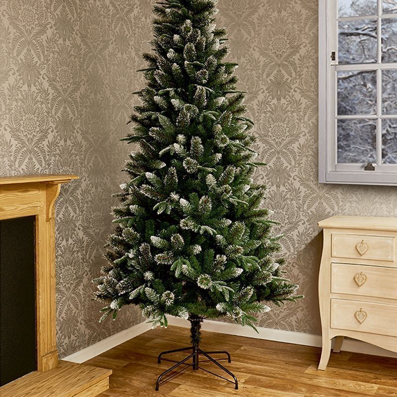 7ft Fairmont Fir Christmas Tree Artificial -  868 Tips 