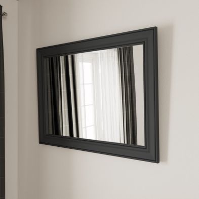 Product photograph of Lighthouse Mirror Oak Dark Grey 120cm from QD stores
