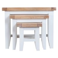 See more information about the Lighthouse Trio Nest of Tables Oak & White