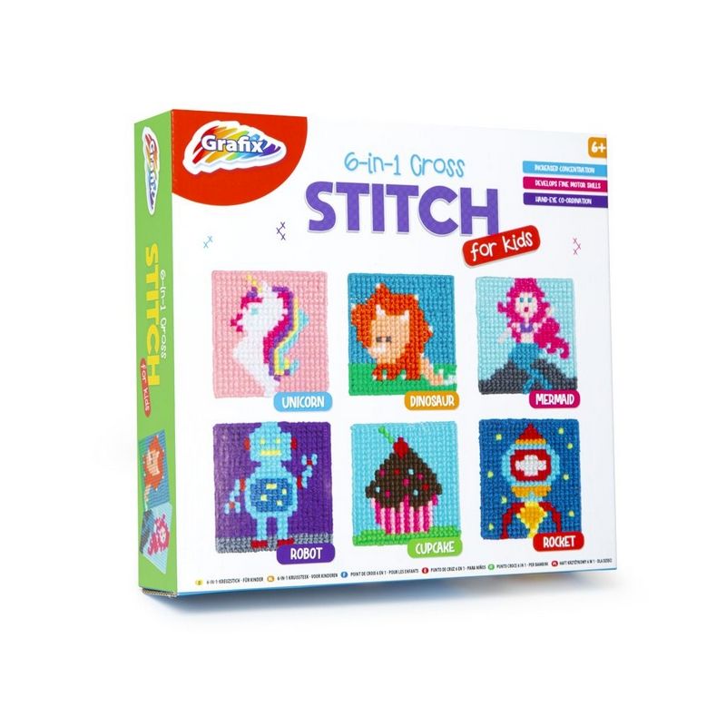 6 In 1 Cross Stitch Kit
