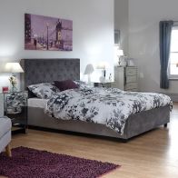 See more information about the Utah King Size Ottoman Bed Grey