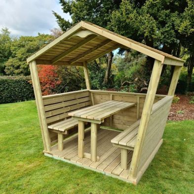 Product photograph of Croft Victoria 6 Seat Garden Pod from QD stores