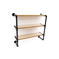 See more information about the Industrial Shelving Unit Black 3 Shelves