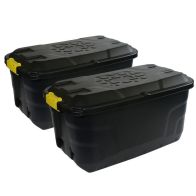 See more information about the Wensum Pair of Strata Heavy Duty Trunks with Wheels 75L