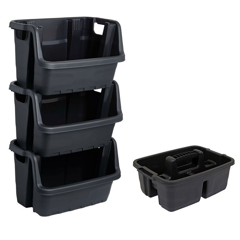 Wensum Strata Stackable Crate with Caddy