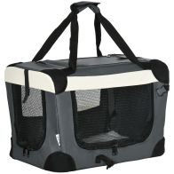 See more information about the PawHut 51cm Foldable Pet Carrier