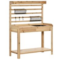 See more information about the Outsunny Potting Bench Table