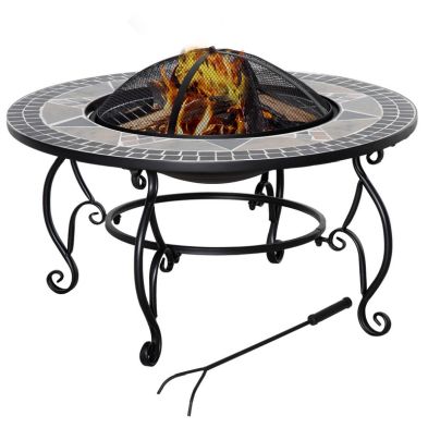 Outsunny 3 In 1 80cm Outdoor Fire Pit