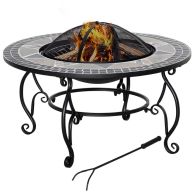 See more information about the Outsunny 3-In-1 ?80cm Outdoor Fire Pit