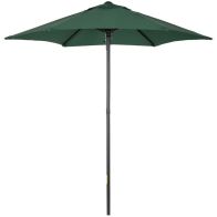 See more information about the Outsunny 2M Aluminium Pole Garden Parasol - Green