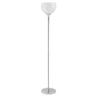 See more information about the Homcom Modern Floor Lamp Tall Standing Lamp With K9 Crystal Shade For Living Room Silver