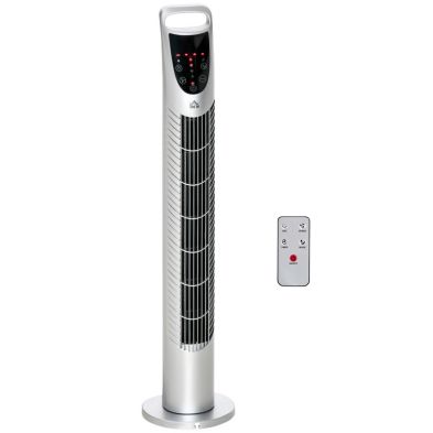 Image of Homcom Oscillating Tower Fan With Remote Control