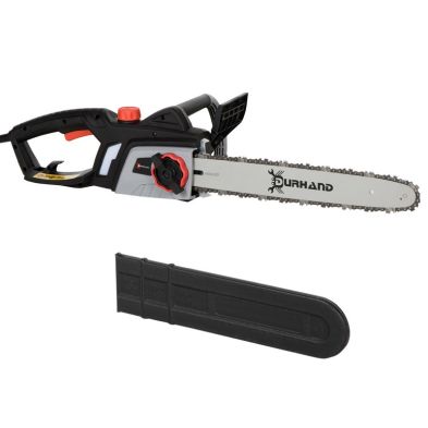 Product photograph of 1600w Electric 40cm Chainsaw With Double Brake Auto Chain Lubrication By Durhand from QD stores