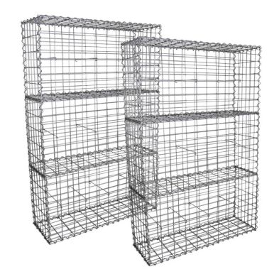 Product photograph of 6-pack 100 X 50 X 30cm Spiral Garden Gabion Baskets By Raven from QD stores