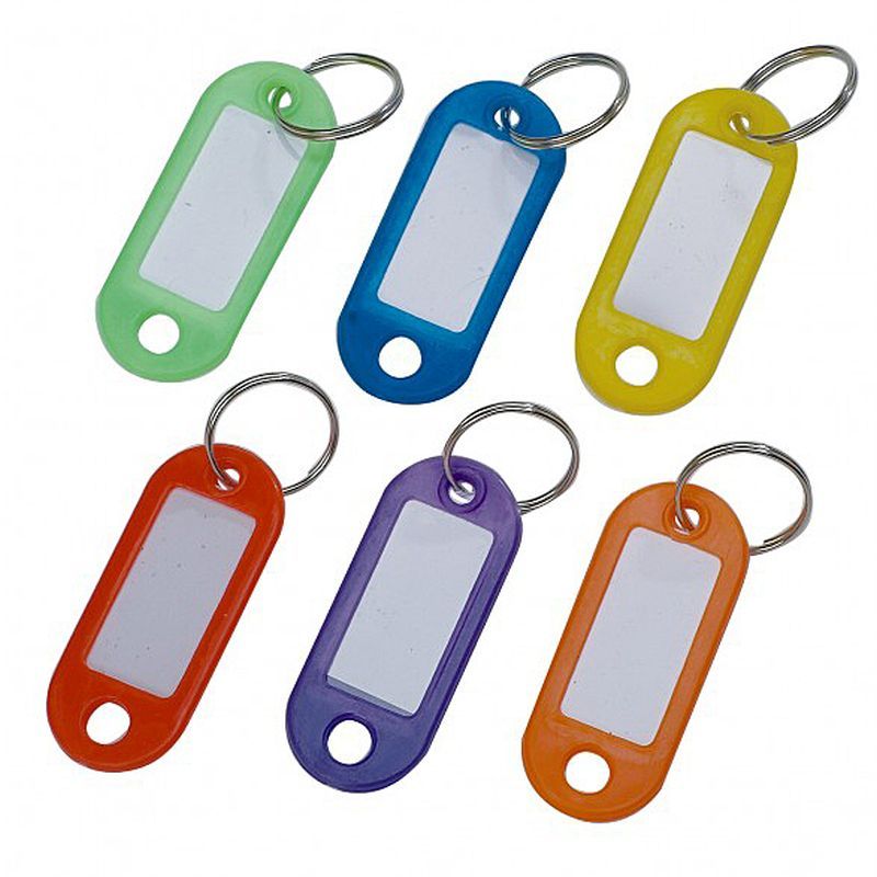 Key Tags (Assorted Colours)