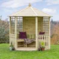See more information about the Moreton Garden Gazebo by Zest with a Canopy