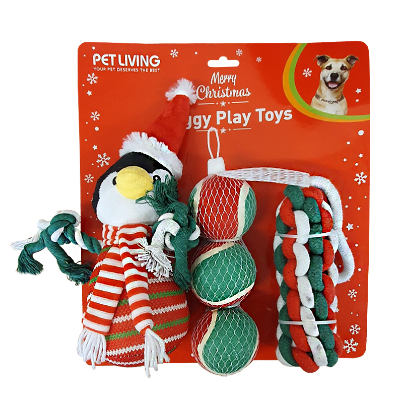 Doggy Play Toys Christmas Gift Set Penguin