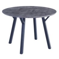 See more information about the Farringdon Dining Table Granite Effect Round 1.1m