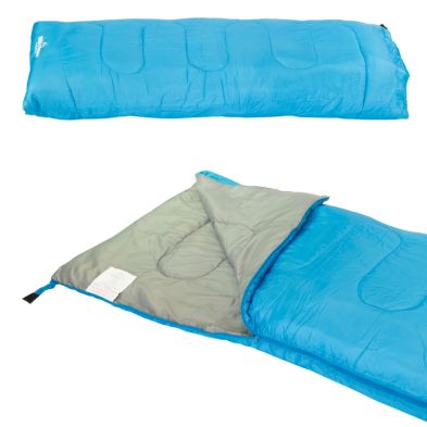Product photograph of Two Season Sleeping Bag Single Envelope Blue And Grey from QD stores