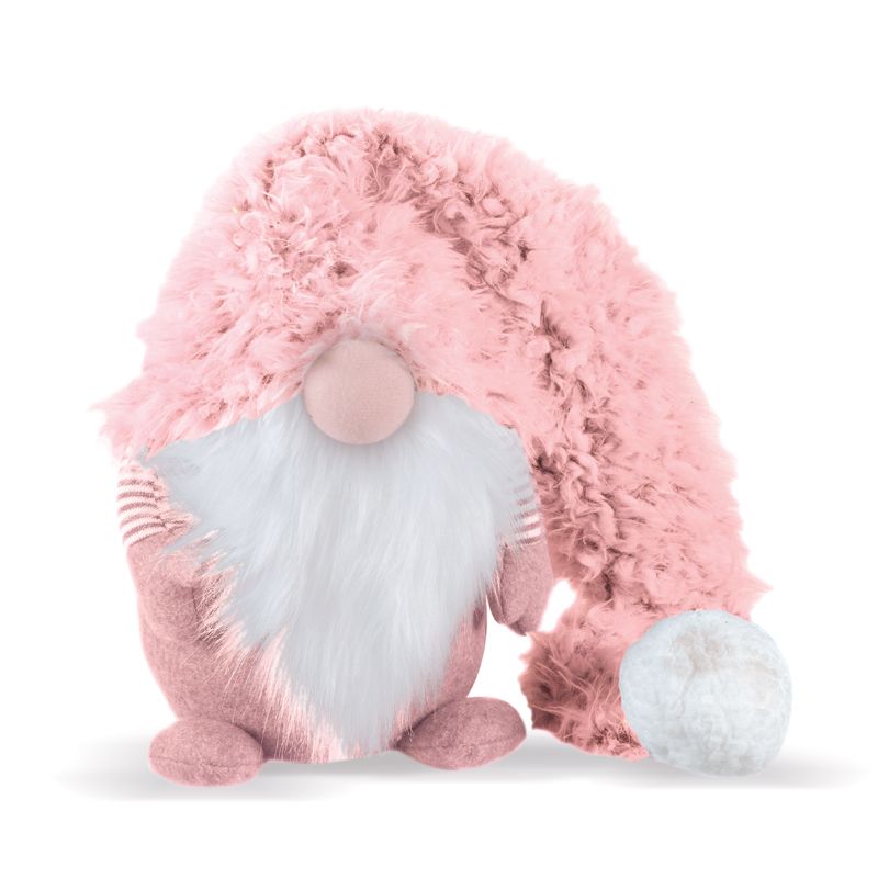 Wilbert Gonk Christmas Decoration & Pink - 65cm Super Furry Winter 
