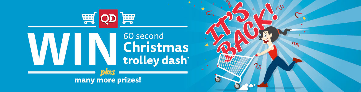 WIN Christmas Trolley Dash Competition